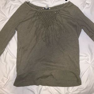 Frayed blouse